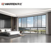 Warren 10 foot window panoramic big view picture sliding casement window floor to ceiling aluminum window